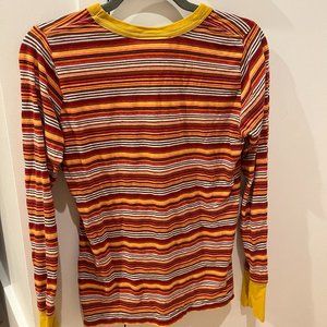 Big Bug Press - Long Sleeve Stripe Tee in Berry